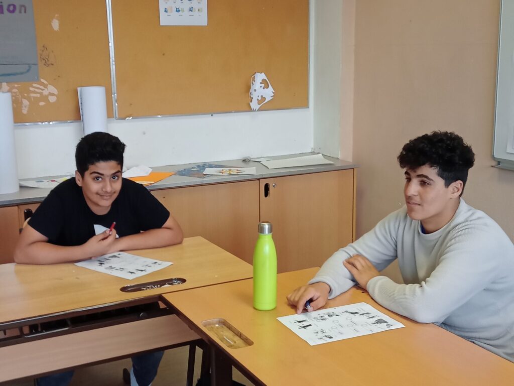 Teilnehmer des Pilotprojekts der Lernhilfe im Klassenzimmer